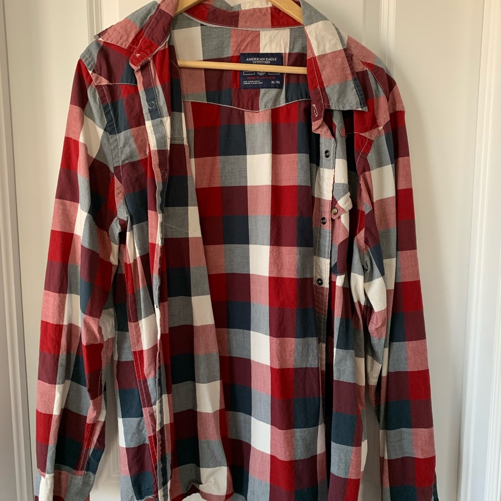 AMERICAN EAGLE Men’s Button Shirt